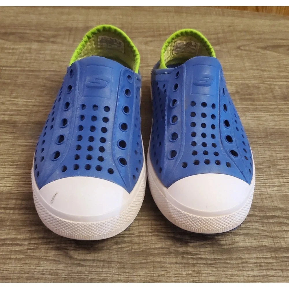Skechers Foamies Guzman‎ Steps Clog Shoes Youth Size 12 Blue